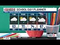 Scattered showers and thunderstorms will roll through as we go throughout the day on Friday... To...