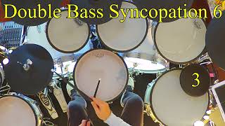 Double Bass Syncopation 6 Pattern 3