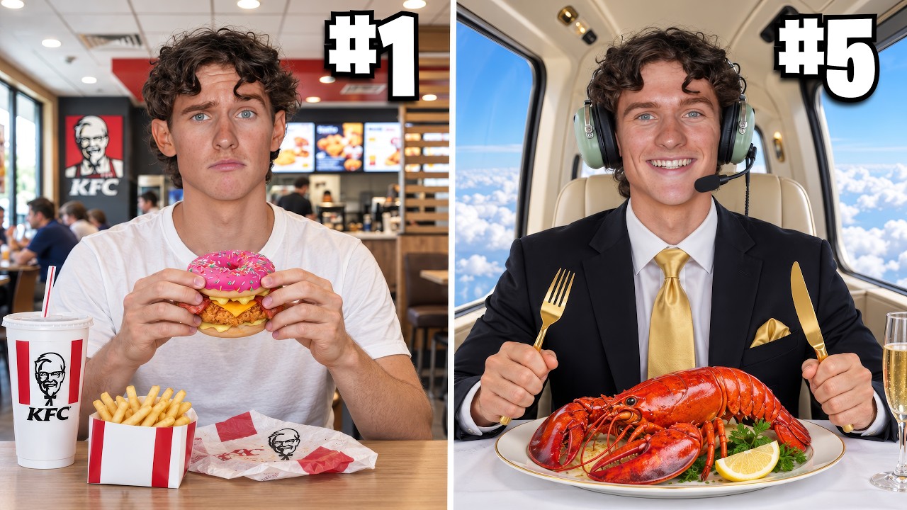 I Tried 5 Levels of Dining Experience