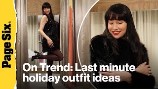 5 holiday party outfits to shop right now | On Trend Bloomingdales Sequin Dress