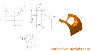 Celebrity Solidworks surface practice #Surface #Practice #1#Trim #CADSCHOOL Profile