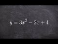 How to solve a quadratic using the quadratic formula