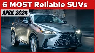 The 6 Most Reliable SUVs In The Market  April 2024 Update