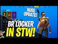 Fortnite Battle Royale COSMETICS in Save The World! This Benefits EVERYONE!