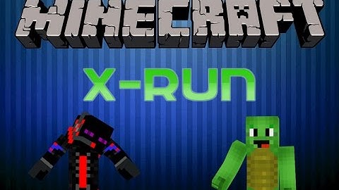 Minecraft - Parkour map - Rainbow X-Run Part.1