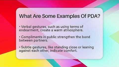What Are Some Examples Of PDA? - The Love Workshop