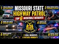 Missouri State Highway Patrol High Speed Chases & Critical Incidents Compilation
