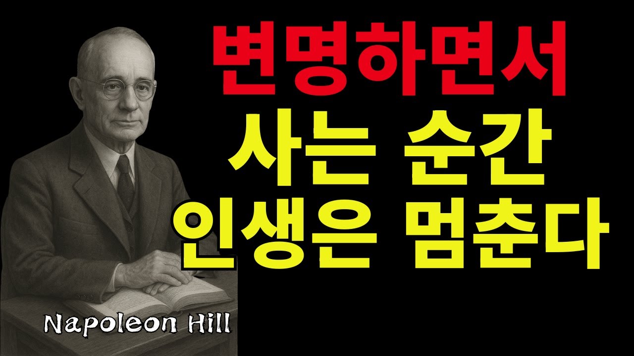 포기는 변명을 만들고, 승자는 방법을 찾는다 | 나폴레온 힐
