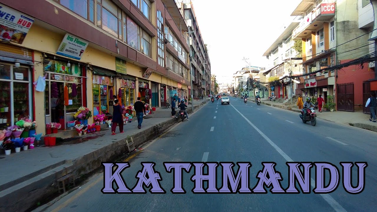 KATHMANDU - Local BUS Tour, Nepal 2023 4K - Full Video Nonstop