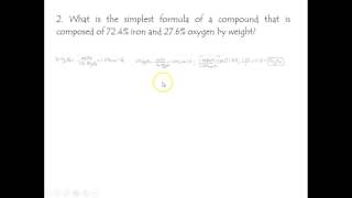 ap chemistry stoichiometry problem 2