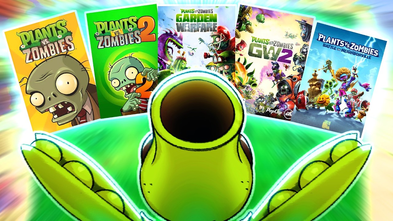 I Gave Myself 24 Hours To Beat Every main PVZ Game | The PVZ Marathon