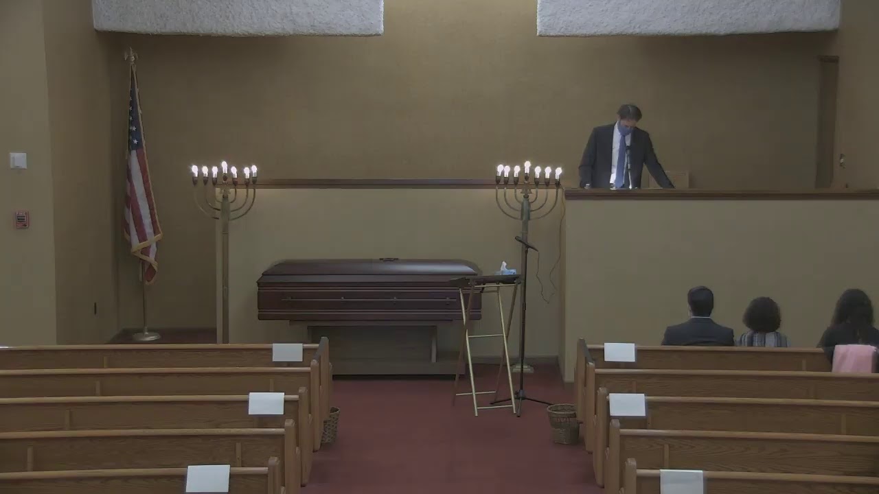 Platt Memorial - Funeral Service of Harvey Burstein - YouTube