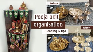 Pooja Unit Organization, Cleaning & Tips