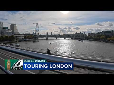 Eagles fans embrace London's history