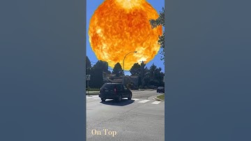 Planets falling VFX earth viral VFX World 🙃 #viral #vfx #planet #kinemaster