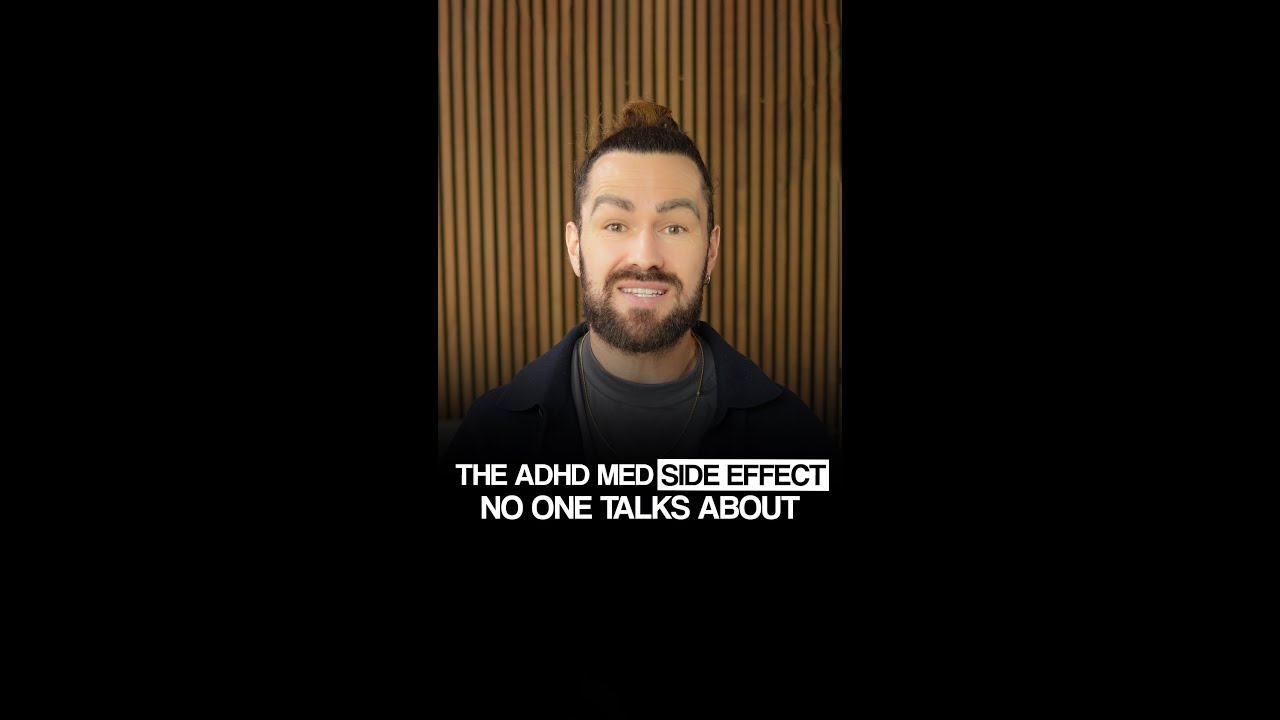 The ADHD Med Side Effect No One Talks About YouTube