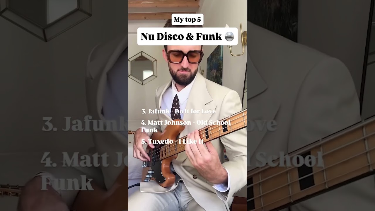 My top 5 nu disco and funk tracks right now!