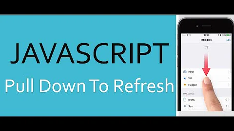 Javascript Pull Down To Refresh