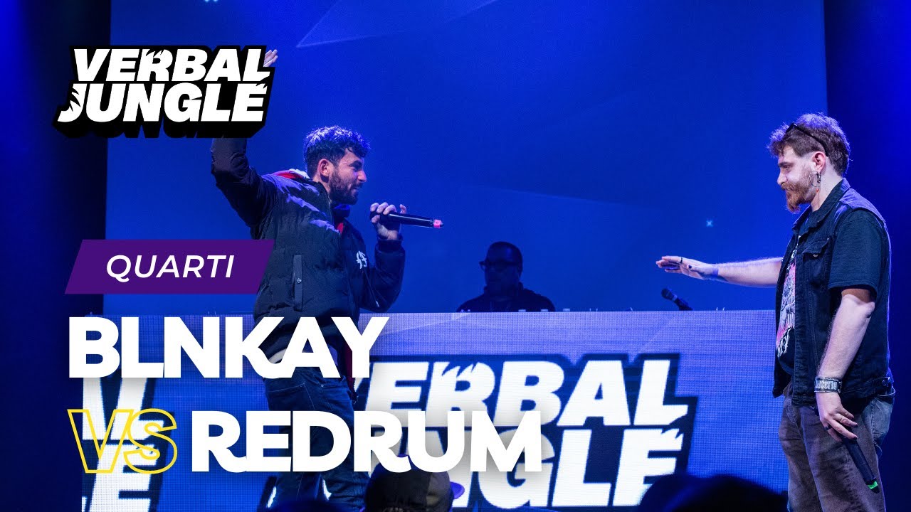 BLNKAY vs REDRUM || Verbal Jungle - Freestyle Battle || Quarti