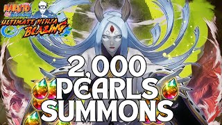 2,000 PEARLS SUMMONS | Last day in Naruto Blazing JP