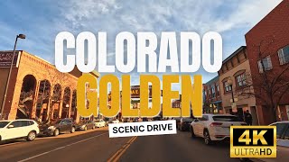 🚗  Driving Golden-Colorado/ 4K Scenic Drive
