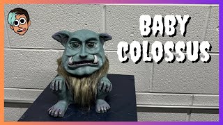 👻How to make a latex prop - Baby Colossus!🎃