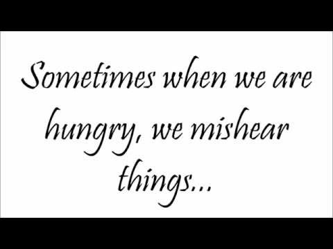 Songs Lyrics Misheard as Food - Part 2
