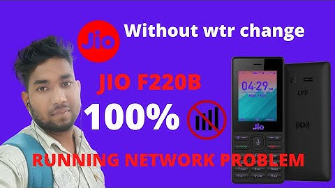 JIO F220B RUNNING NETWORK PROBLEM 100% SOLUTION