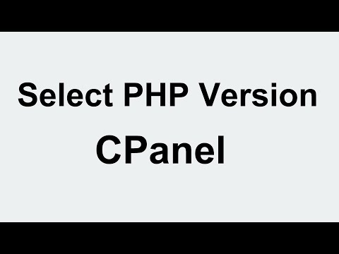 Cpanel Select PHP Version for Domain