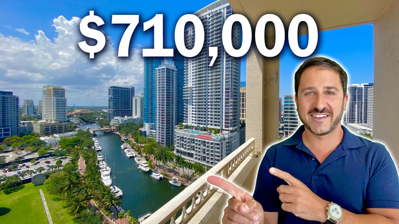 View of Fort Lauderdale River View High Rise Condo Sold: $710,000! - YouTube