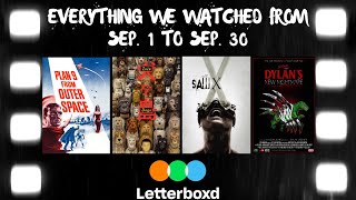 Every Film We Watched In September. We Played A New Game With SAW X...