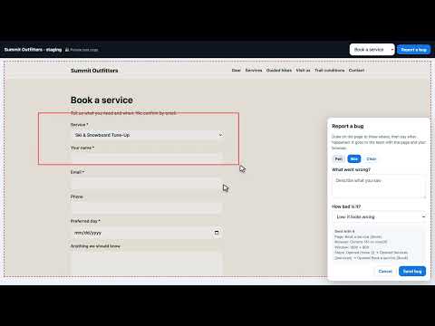 Video thumbnail: Invite Testers and Report Bugs