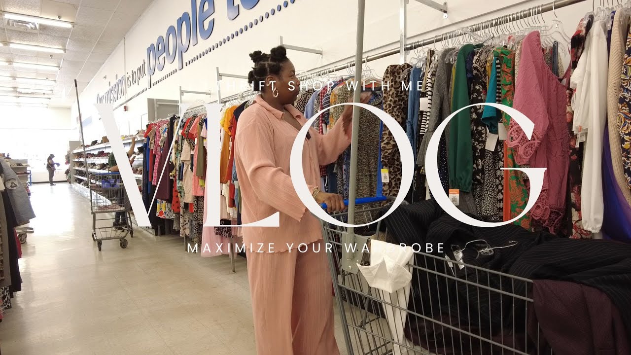 Что можно купить на 50 долларов? | Пойдем со мной на шопинг в секонд-хенд.