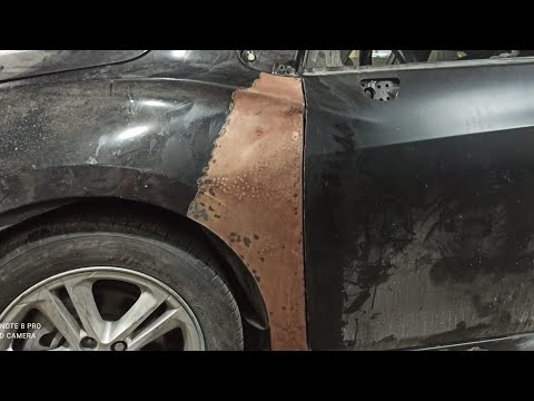 новый способ меднение метала после рихтовки хлорным железом