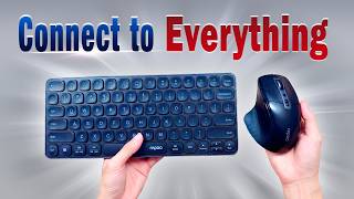 Work Anywhere Rapoo E9050L & Keyboard & MT750 PLUS Mouse!