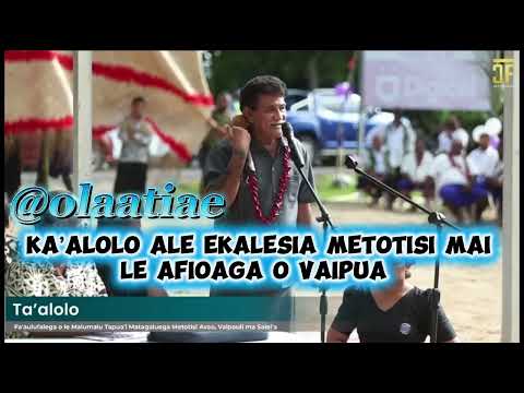 Le Afioga ile Moeleoi Loli ole tapaau ole Alataua na momolia le Ta’alolo.