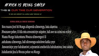 NI SIKUKU SIKU ILE TENZI NZURI NICE MUSIC BEAT GOSPEL LAND ONESMO SWEET CHANNEL LY