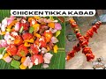 chicken tikka kabab🤤🪄❤️/tikka recipe/#cooking #youtubeshorts