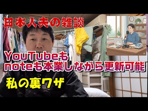 本業しながらnote毎日更新 YouTubeの動画投稿をしている私の裏ワザを教えます 国際結婚 日本人夫の雑談