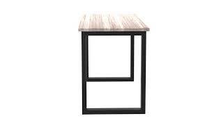 J007 910 2001 Farmhouse Desk - 360 View