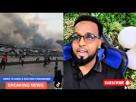 NAIROBI QEYBA KAMIDA OO HOLCEYSA BARAFASOR DALXA OO LAGU XERAY JOMO KENYATA SABABTA ISLII CIYAL