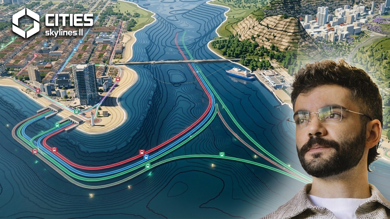 O NOVO METRÔ SUBMARINO! 🚇 Cities: Skylines 2 GAMEPLAY