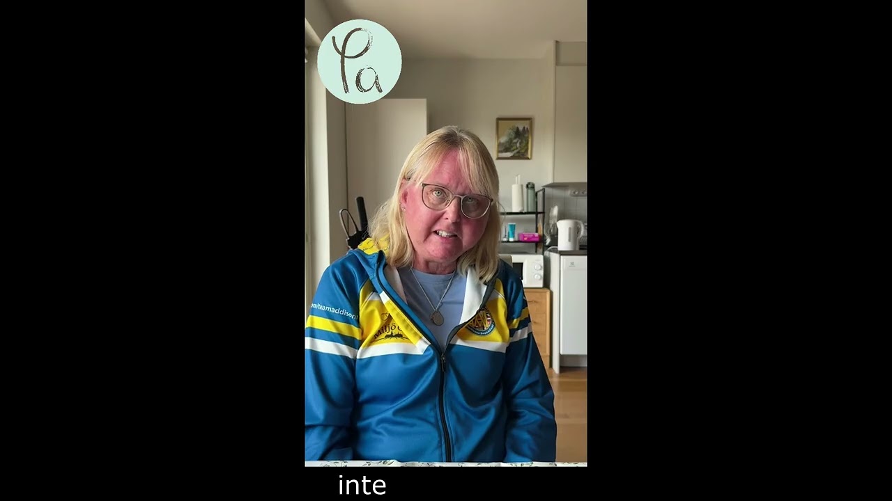 Helene berättar om hur Assistans fungerar för henne med Poolarna Assistans