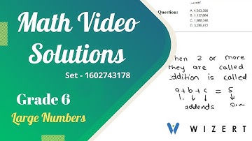 Grade 6 Mathematics Videos - Maths Large Numbers Video Lessons for Grade 6 - Set 1602743178