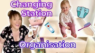 What You Need On Your Babys Changing Table - How I Organise My Babys Changing Unit