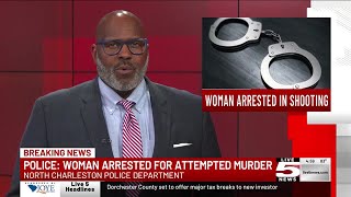 VIDEO: Woman charged with attempted murder in N. Charleston shooting