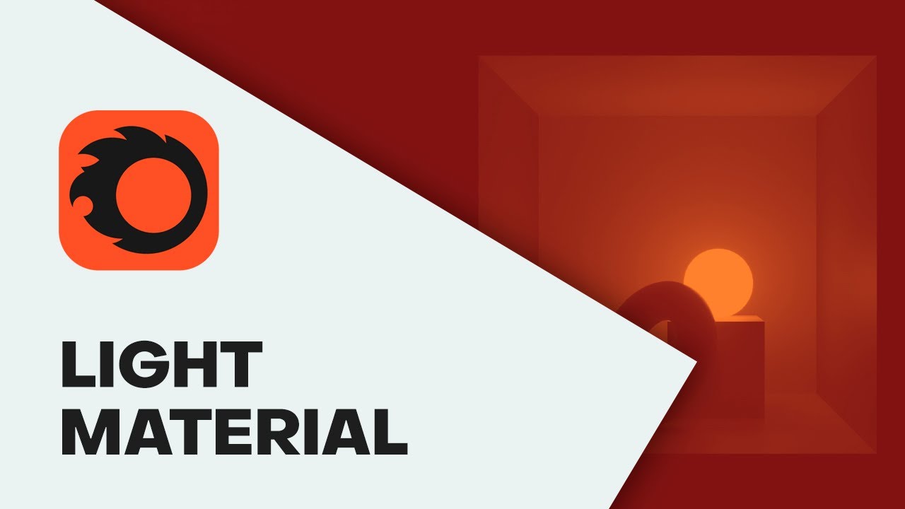 C04 E05 Corona Renderer Light Material - YouTube