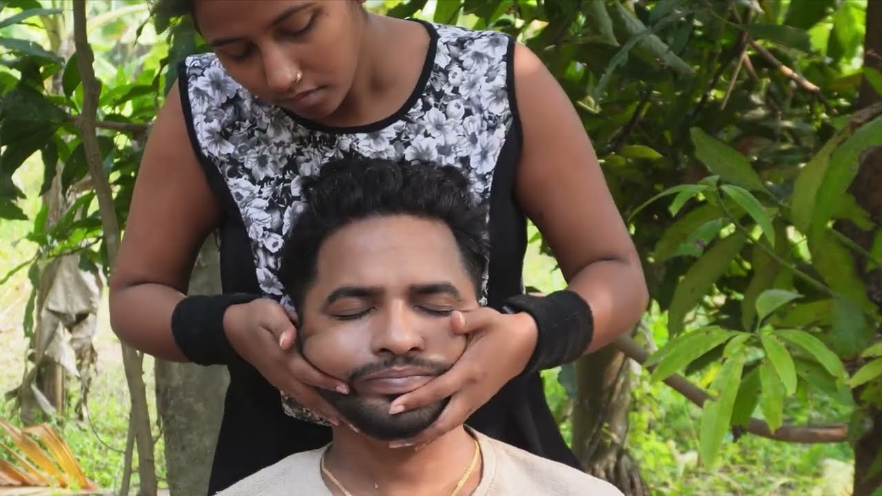 ASMR Face Massage With Cow Milk for Deep Relaxation & Sleep