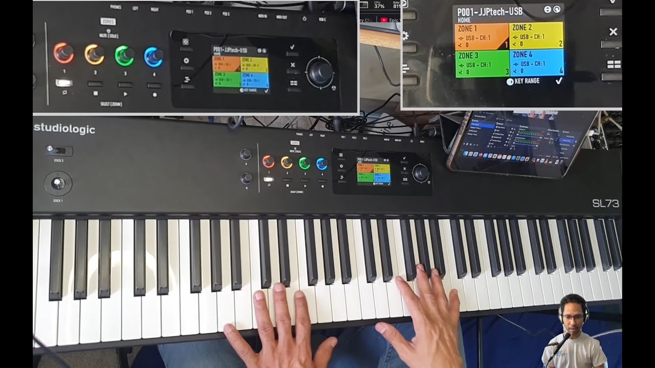 Studiologic SL73 MKII SL MK2 series Review - YouTube