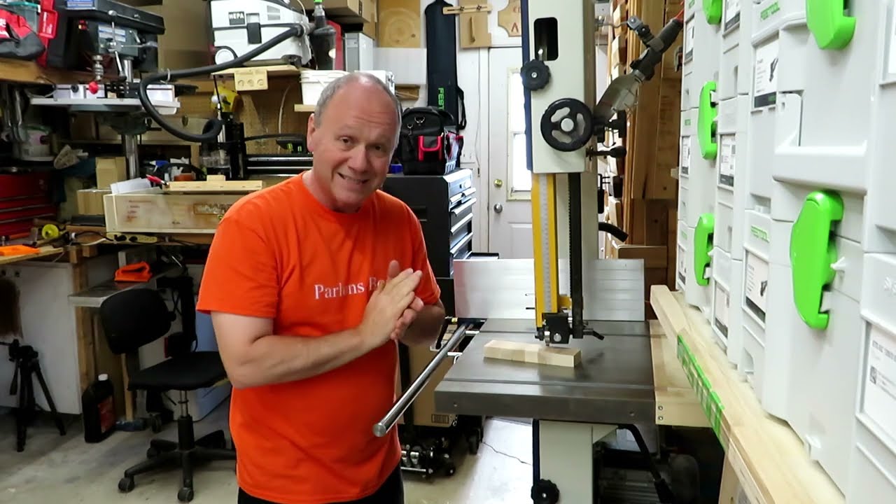 Comment utiliser une scie à ruban. Parlons bois Ep.427